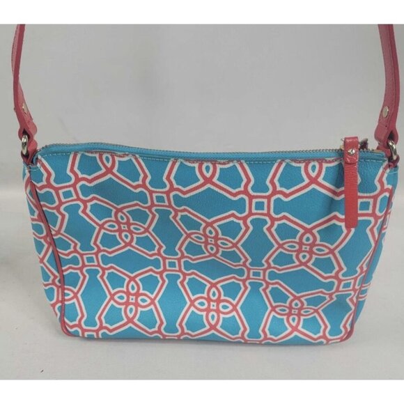 Kate Spade Red And Blue Patterned Crossbody Bag - Picture 3 of 5